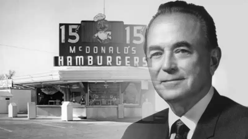 Ray Kroc (sa taille, son poids) qui est sa femme